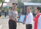Kapolres Kediri Beri Penghargaan Personel Berprestasi dan Resmikan Ruang Bermain Anak