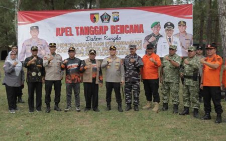 Polres Blitar Siapkan Personel Tanggap Bencana Cegah dan Tangani Karhutla