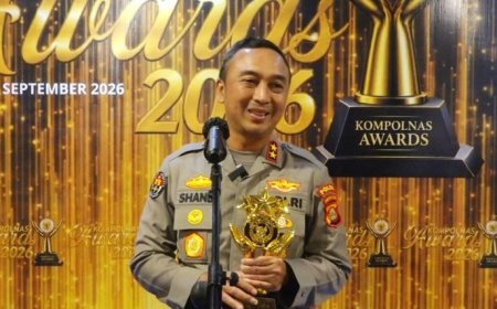 Raih Penghargaan Terbaik Kompolnas Awards 2026, Kapolda Sumsel: Hasil Kerja Keras dan Kolaborasi