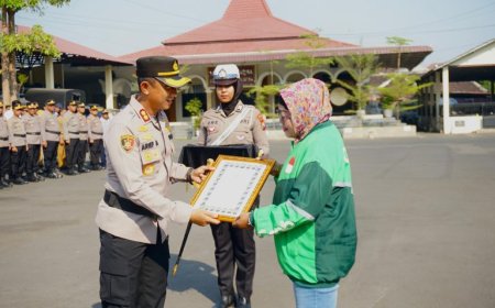 Kapolres Pasuruan Kota Pimpin Peringatan Hari Lalu Lintas Bhayangkara ke 71 Tahun 2026,  Teguhkan Komitmen Keselamatan
