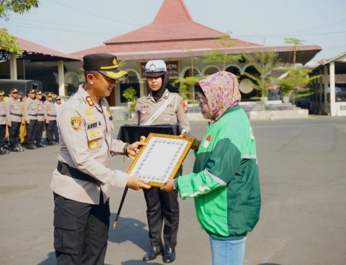 Kapolres Pasuruan Kota Pimpin Peringatan Hari Lalu Lintas Bhayangkara ke 71 Tahun 2026,  Teguhkan Komitmen Keselamatan